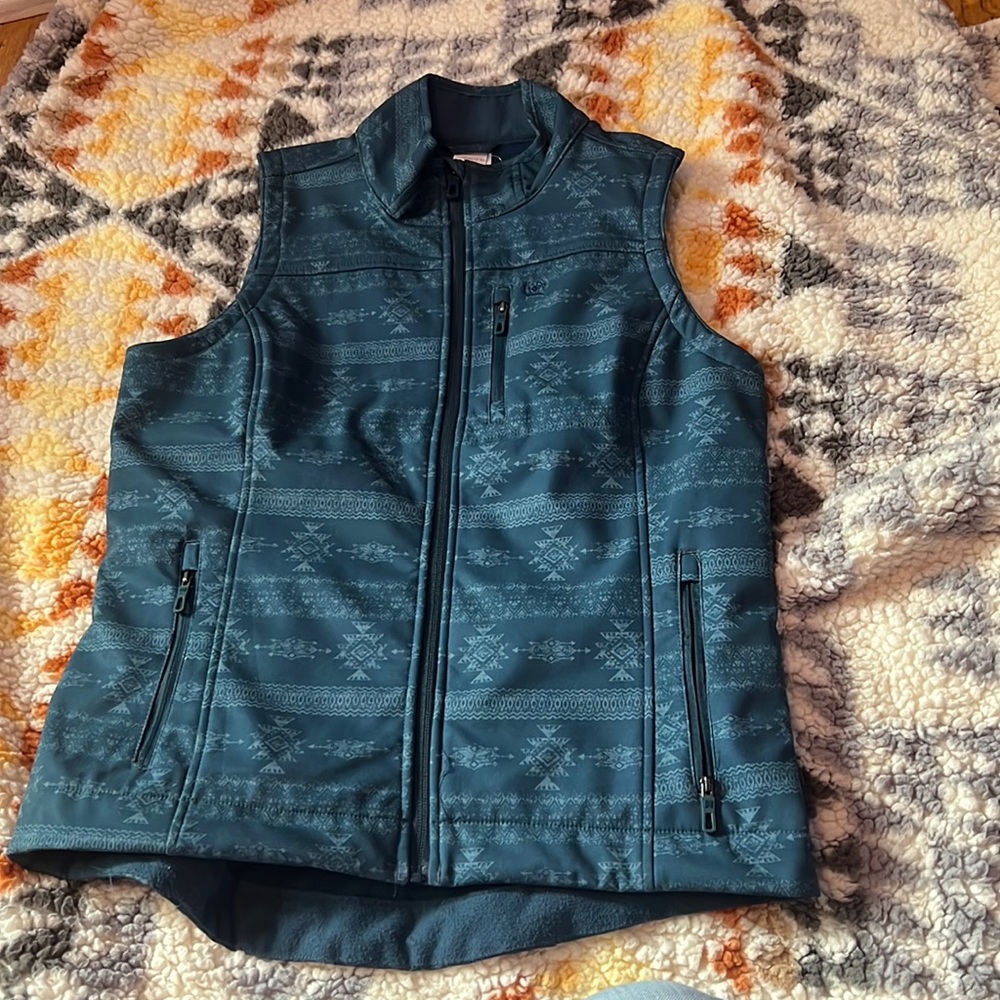 Womens Cinch Aztec Vest